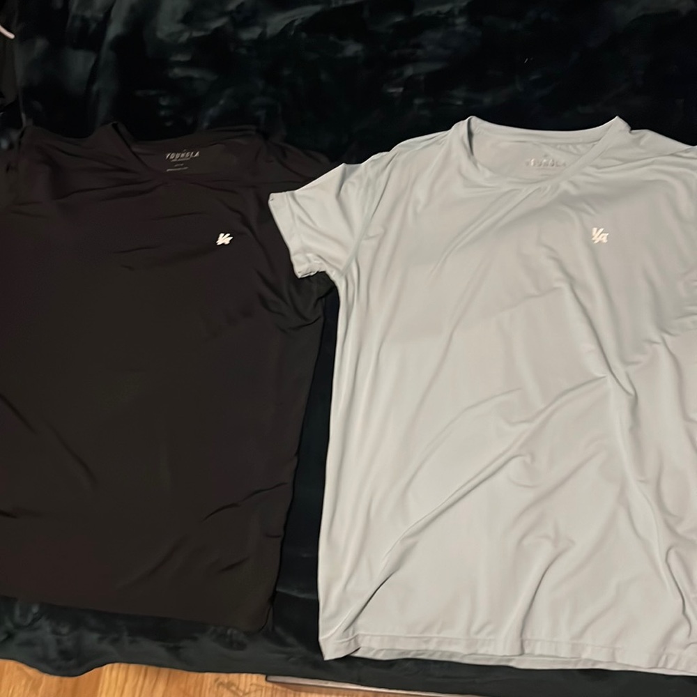 *BLUE SHIRT ONLY* Youngla Compression Tee Shirt Size Medium